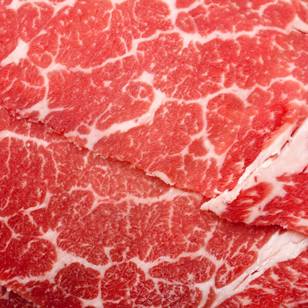 Marmoriertes Stück Fleisch. #daskannkunststoff
